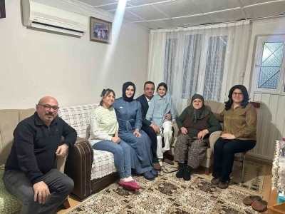 Kaymakam Dalak&rsquo;tan şehit annesine vefa
