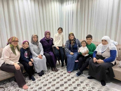 Kaymakam Dalak ve eşinden ramazan ziyaretleri
