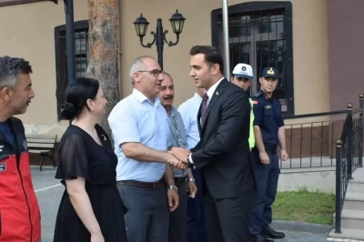 Kaymakam Demirci il&ccedil;eye veda etti
