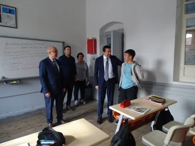 Kaymakam Evilece’den okul ziyaretleri
