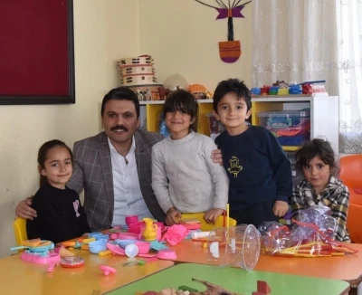 Kaymakam Gilan ADEM&rsquo;lerdeki &uuml;retim &ccedil;alışmalarını inceledi

