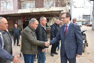 Kaymakam G&uuml;ldoğan&rsquo;dan mahallelilerin sorunlarına yakın takip
