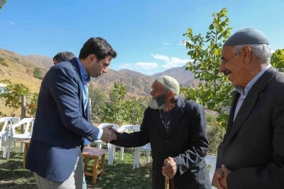 Kaymakam Güzel, vatandaşlarla bir araya geldi
