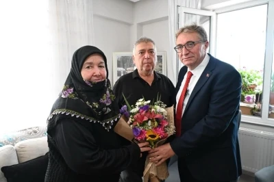 Kaymakam Helvacı&rsquo;dan gazi ve şehit ailesine ziyaret
