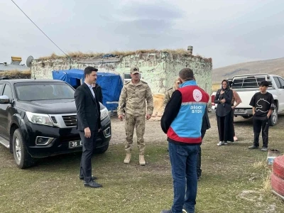 Kaymakam Kahraman’dan ev ziyareti
