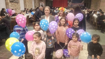 Kaymakam Kan, &ouml;ks&uuml;z ve yetimlerle iftarda buluştu
