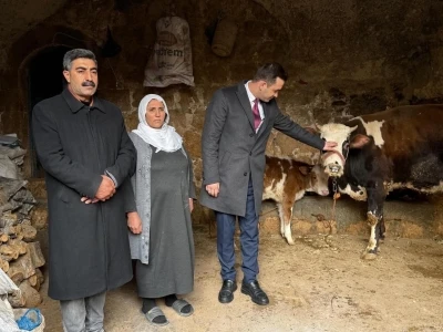 Kaymakam Kaya&rsquo;dan &uuml;retici anneye umut olan destek
