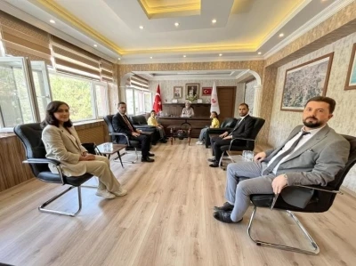 Kaymakam Kılıç, eğitimcileri ağırladı
