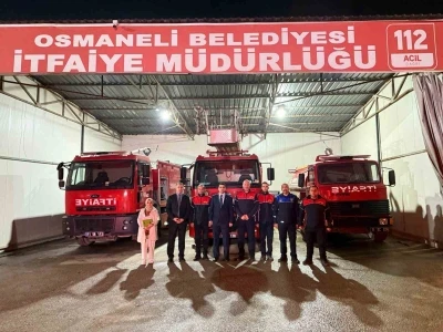 Kaymakam Kılı&ccedil; itfaiye ve zabıta &ccedil;alışmalarını inceledi
