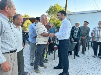Kaymakam Kılı&ccedil;, yangın b&ouml;lgesinde incelemede bulundu
