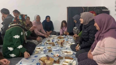 Kaymakam Kılı&ccedil;, yangından etkilenen vatandaşlarla bir araya geldi
