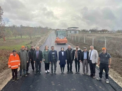 Kaymakam Kılıç, yol çalışmaları yerinde incelendi
