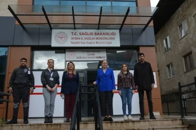 Kaymakam K&uuml;peli Kan, Nazilli&rsquo;de sağlık &ccedil;alışmalarını yerinde inceledi
