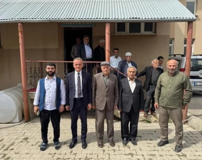 Kaymakam Minuz köylerde vatandaşlarla buluştu
