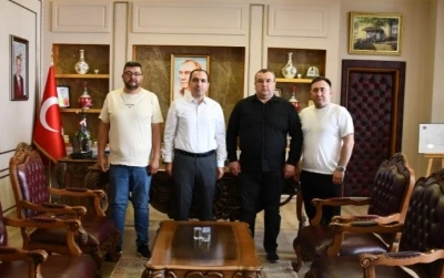 Kaymakam &Ouml;zdemir&rsquo;den amat&ouml;r spora sağlık ve g&uuml;venlik desteği
