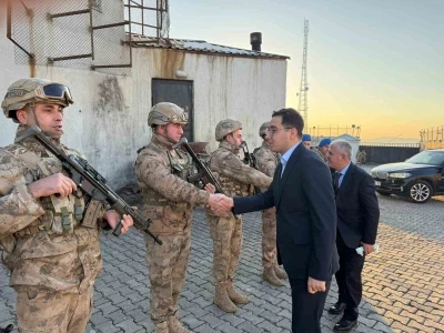 Kaymakam &Ouml;ztaş, jandarma personeli ile iftarda buluştu
