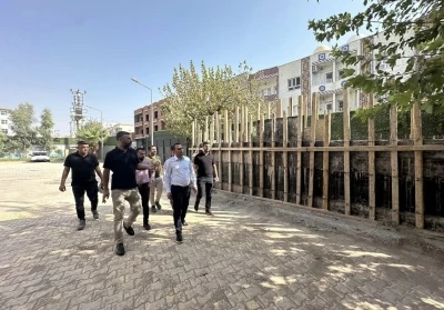 Kaymakam Partal, çalışmaları inceledi
