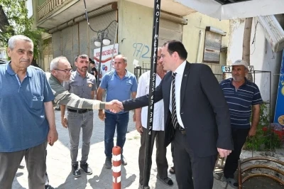 Kaymakam Türker, vatandaşların taleplerini dinledi
