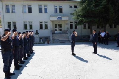 Kaymakam Uğuz’dan karakol ziyareti
