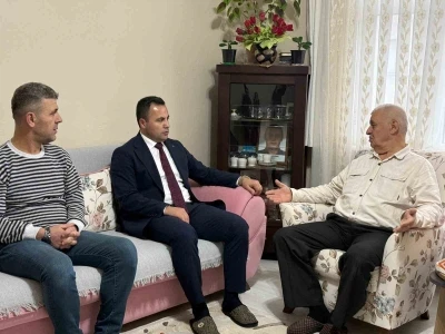 Kaymakam Uzan&rsquo;ın ilk ziyareti şehit ailesi oldu
