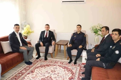 Kaymakam Yıldız’dan ilk ziyaret milli mücadele kahramanı Halil Efe’nin mezarına
