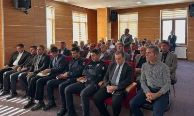 Kaymakam Yıldız, muhtarlarla toplantı düzenledi