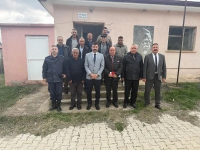 Kaymakam Yosunkaya k&ouml;y sakinlerinin taleplerini dinledi
