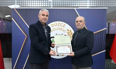 Kaynaşlı emniyet m&uuml;d&uuml;r&uuml; Manisa&rsquo;ya tayin oldu
