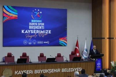 Kayseri, 2029 D&uuml;nya Spor Başkenti oldu

