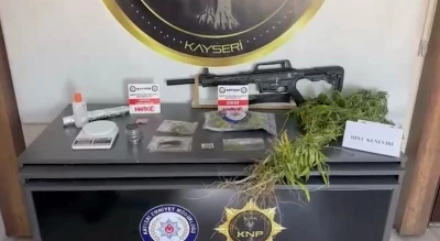 Kayseri’de 287 kök kenevir ele geçirildi: 1 gözaltı
