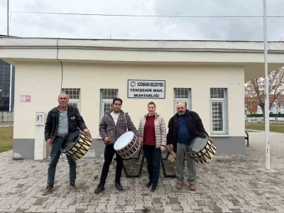 Kayseri&rsquo;de davulcular Ramazan&rsquo;a hazır
