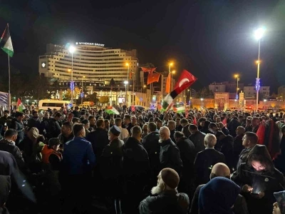 Kayseri’de İsrail’in Sumud Filosu’na müdahalesine tepki
