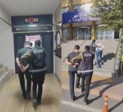 Kayseri’de silah kaçakçılarına operasyon: 5 gözaltı
