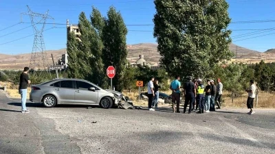 Kayseri’de trafik kazası: 2 yaralı
