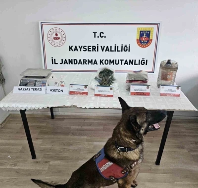 Kayseri&rsquo;de uyuşturucu operasyonu: 2 g&ouml;zaltı
