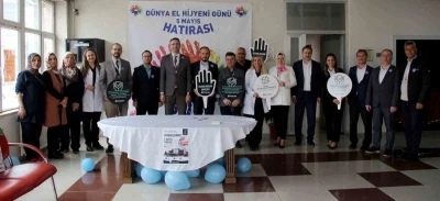 Kayseri Devlet Hastanesi&rsquo;nde &lsquo;el hijyeni&rsquo; eğitimi
