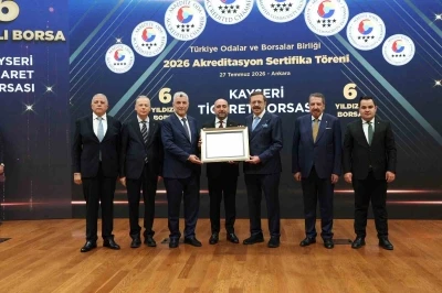 Kayseri Ticaret Borsası&rsquo;ndan b&uuml;y&uuml;k başarı
