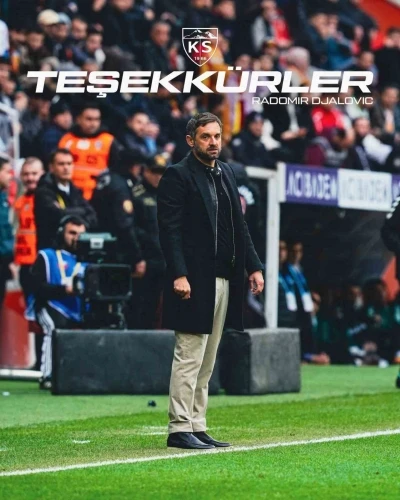 Kayserispor&rsquo;da Radomir Djalovic ile yollar ayrıldı
