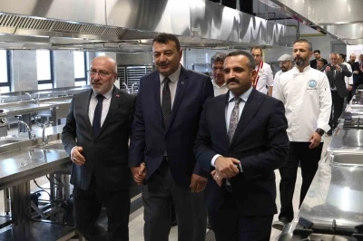 KAY&Uuml;&rsquo;de Dr. Makbule &Ccedil;ıkrık&ccedil;ıoğlu Gastronomi ve Mutfak Sanatları Uygulama Merkezi&rsquo;nin a&ccedil;ılışı yapıldı
