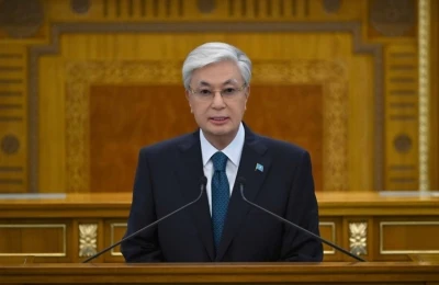 Kazakistan Cumhurbaşkanı Tokayev: "(Yeni anayasa) Bug&uuml;n Kazakistan tarihinde yeni bir d&ouml;nem başlıyor"

