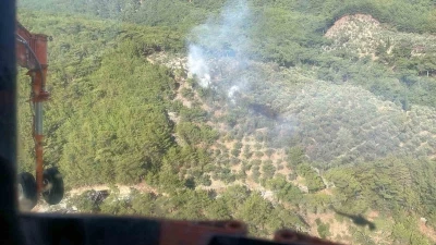 Kazdağları Milli Parkı’nda çıkan yangın kısa sürede söndürüldü
