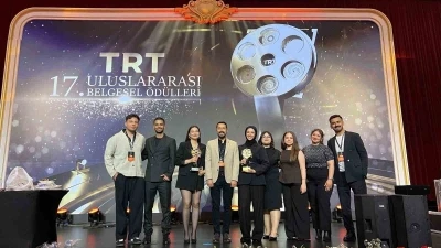 KB&Uuml; belgesellerinden TRT &ouml;d&uuml;llerinde &ccedil;ifte başarı
