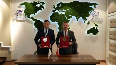 KB&Uuml; ile Alfraganus &Uuml;niversitesi arasında akademik iş birliği
