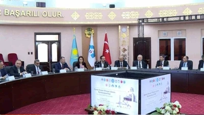 KB&Uuml;, Kazakistan&rsquo;da uluslararası iş birliği protokol&uuml;ne imza attı
