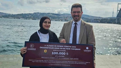 KBÜ mezunu  Bayram, Türkiye 2053 AR-GE Fikir Yarışması’nda ikinci oldu
