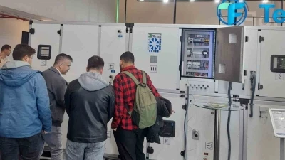 KBÜ öğrencileri iklimlendirme ve soğutma tesislerini yerinde inceledi
