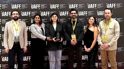 KB&Uuml; &ouml;ğrencilerinin belgeseline uluslararası &ouml;d&uuml;l
