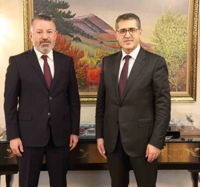 KB&Uuml; Rekt&ouml;r&uuml; Kırışık, Strateji ve B&uuml;t&ccedil;e Başkanlığını ziyaret etti
