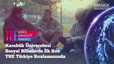 KB&Uuml;, THE 2026&rsquo;da sosyal bilimlerde T&uuml;rkiye listesinde yer aldı

