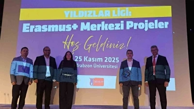 KBÜ, Trabzon’daki Erasmus+ Merkezi Projeler Toplantısında yer aldı
